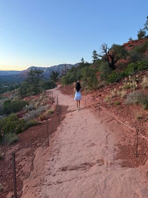 photo of a hiking trail at Airport Mesa in Sedona